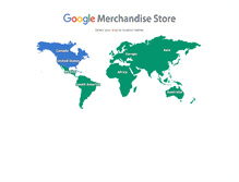 Tablet Screenshot of googlemerchandisestore.com